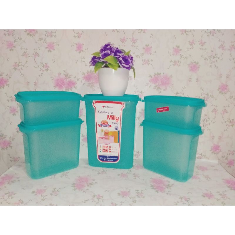 Toples plastik Sealware Milly set 5 pcs GBUplast