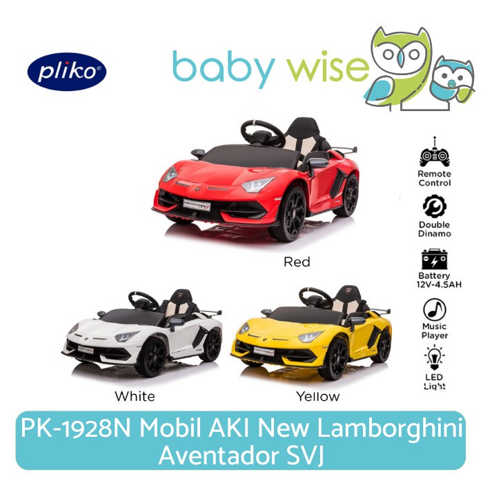 Pliko PK-1928N Mobil AKI New Lamborghini Aventador SVJ