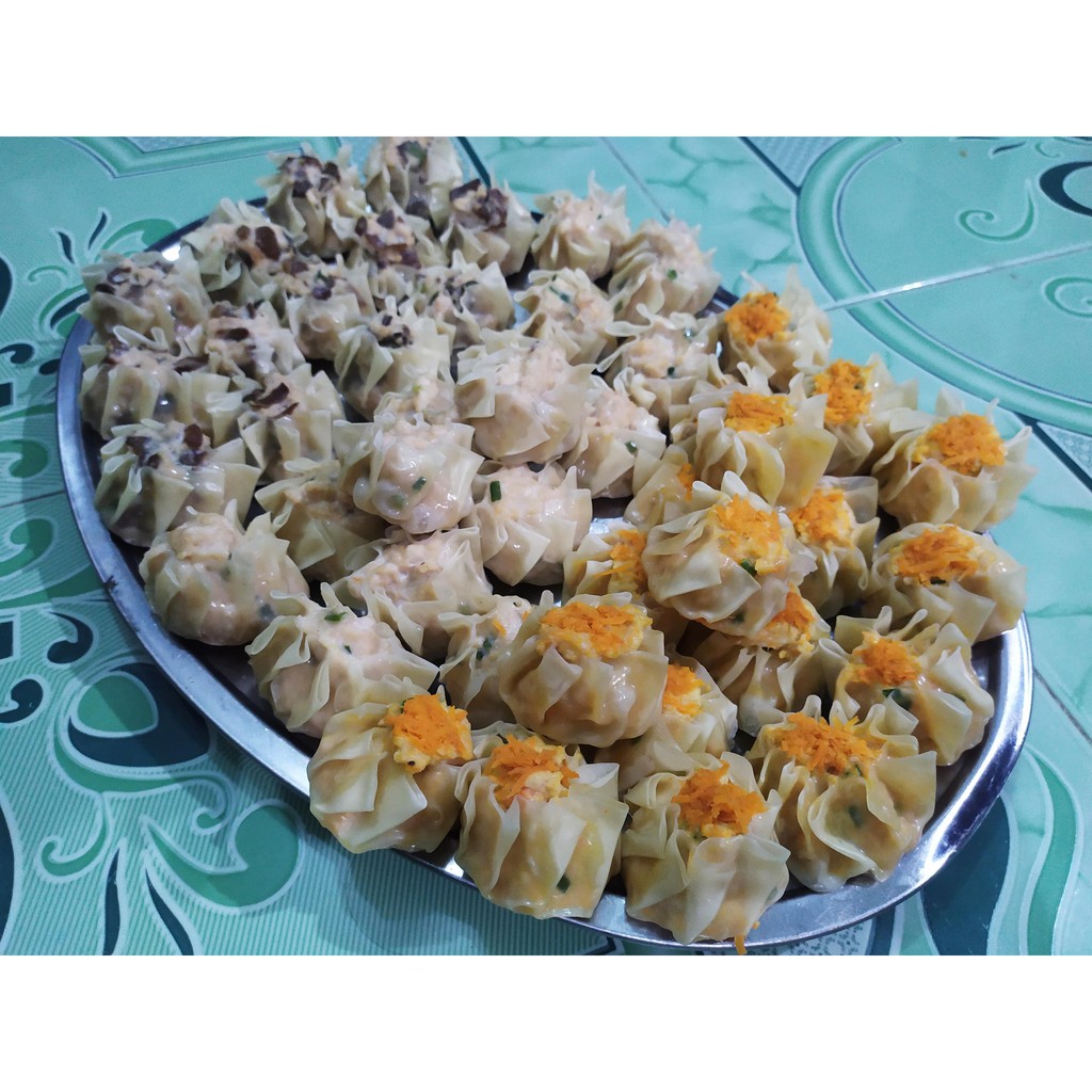 

Dimsum Gendut Ayam Premium Siap Makan - Halal Enak Topping Jamur Wortel Udang - Fresh Handmade