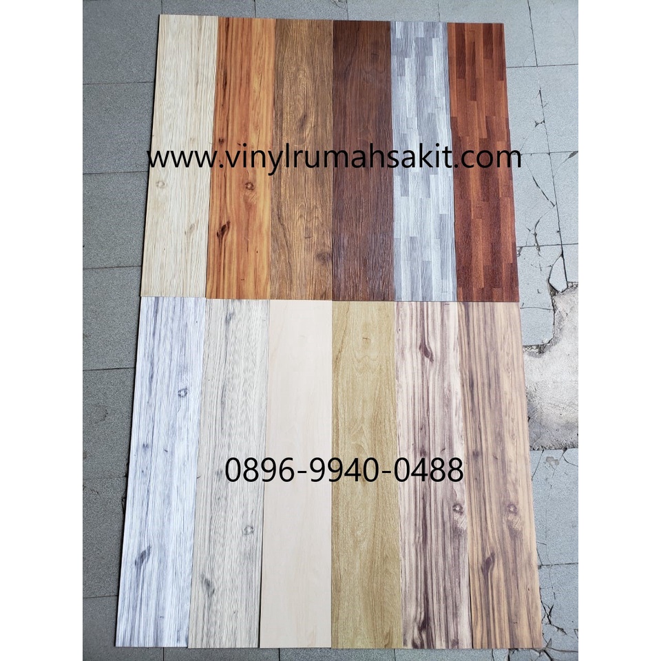 Vinyl Plank Hachiko Tebal 3mm - Lantai Vinyl Kayu Murah