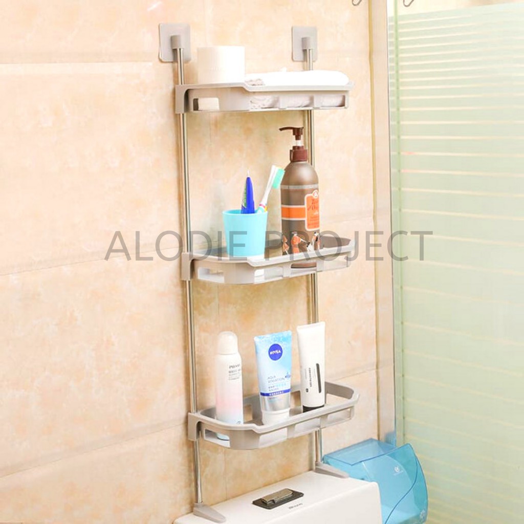 RAK SABUN KAMAR MANDI DINDING TEMPEL GANTUNG TOILET ALAT KAMAR MANDI STAINLESS