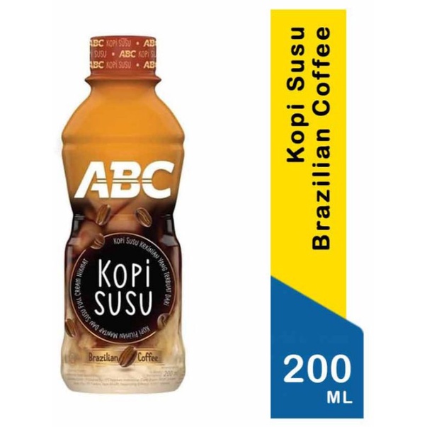 

ABC Coffee Drink Milk Coffee 200ml X 24botol (1Dus/Kardus/Karton)