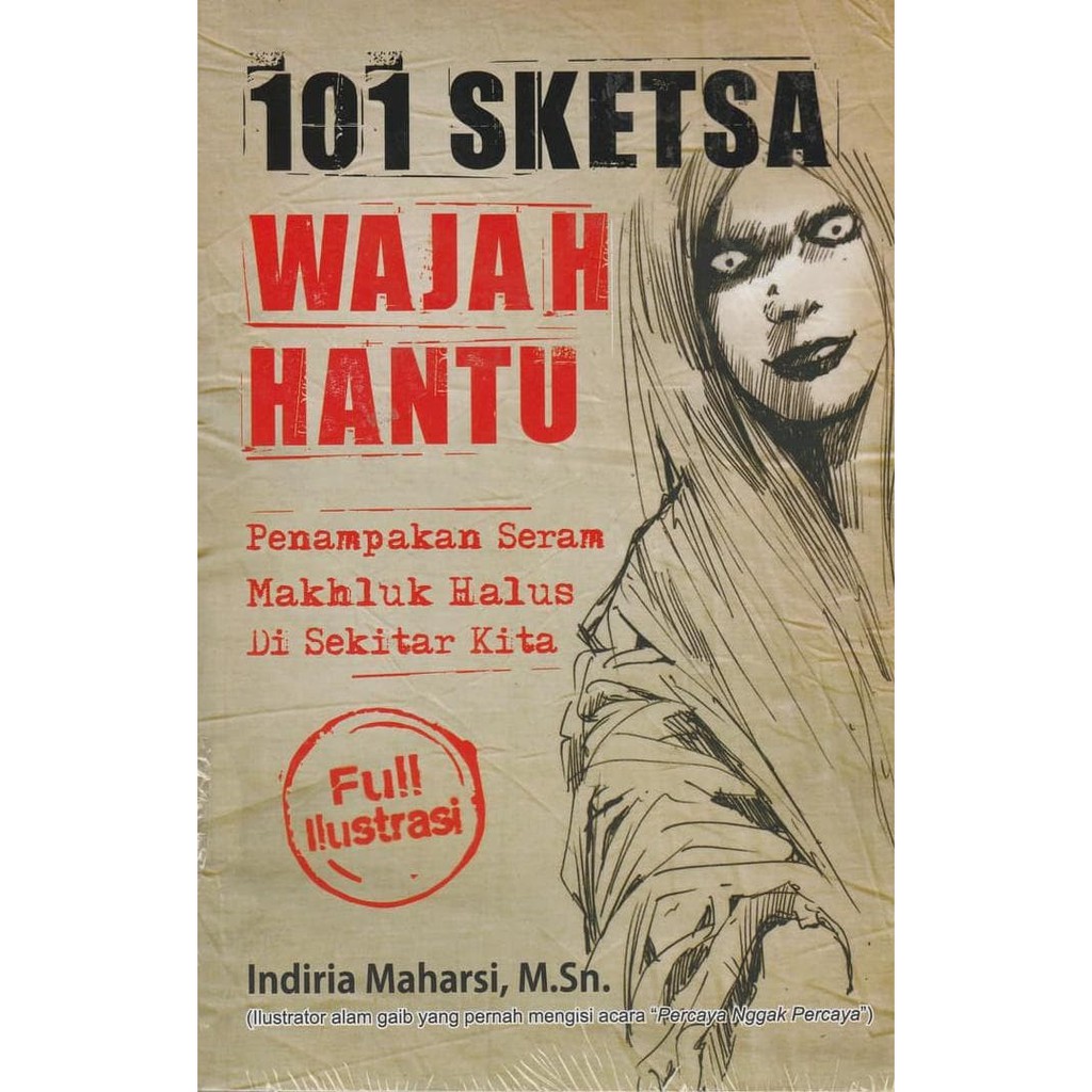 101 SKETSA WAJAH HANTU