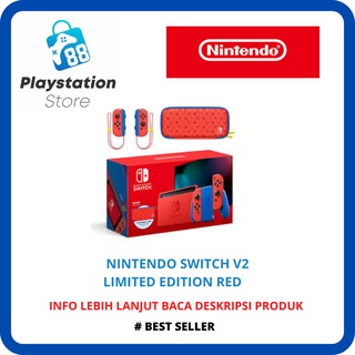 NINTENDO SWITCH V2 LIMITED EDITION RED / BLUE