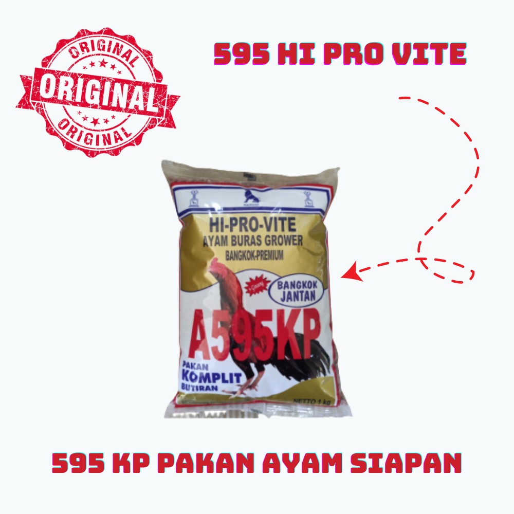 Pakan Ayam A595KP ( PUR ) Hi Pro Vite - pakan ayam siapan