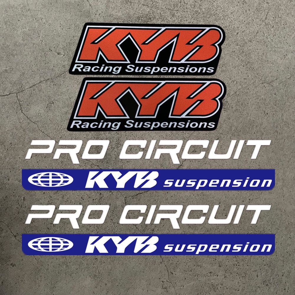 Stiker Reflektif Shock Absorber Untuk Fork Suspensi Motor Duke Benelli Ducati etc