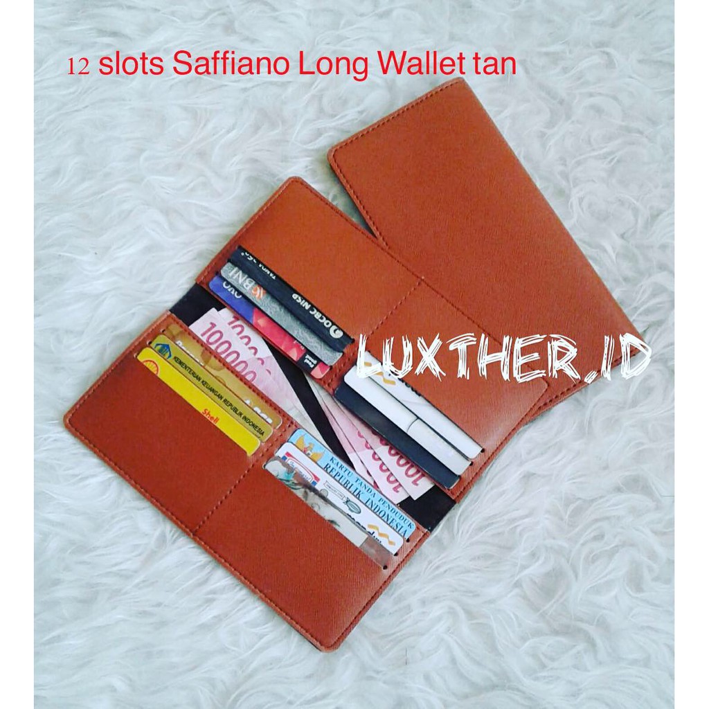 LUXTHER - Long Wallet / dompet wanita / dompet kartu / dompet / dompet murah / dompet tipis