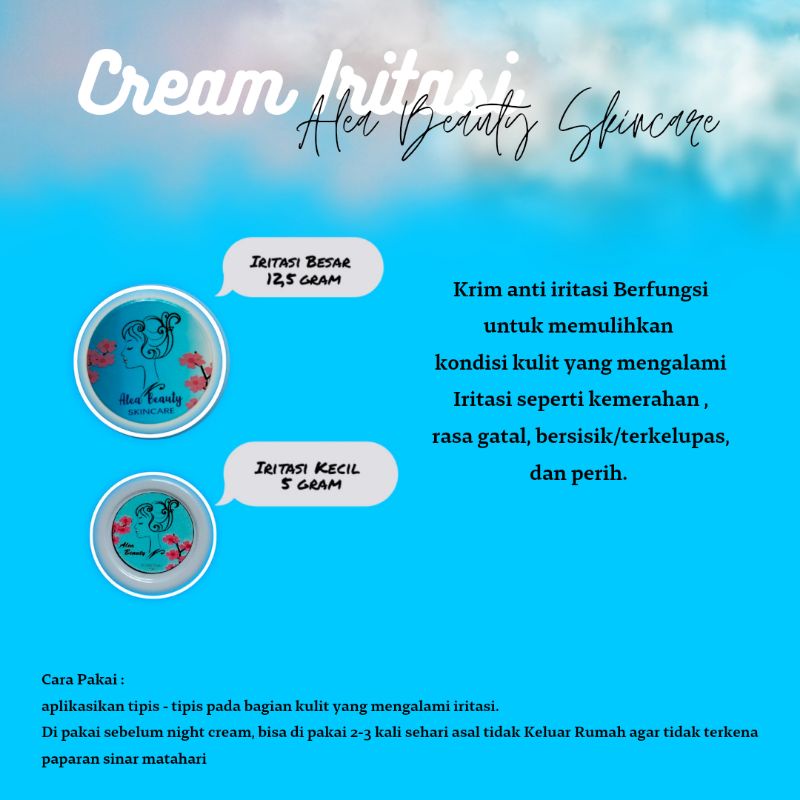 Iritasi Cream Alea Beauty Skincare