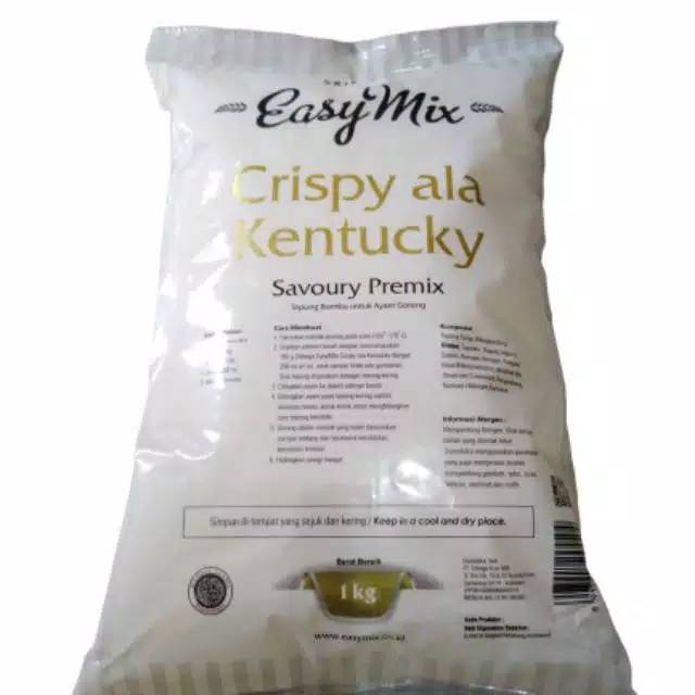 

TEPUNG SRIBOGA EASYMIX CRISPY ALA KENTUCKY 1kg