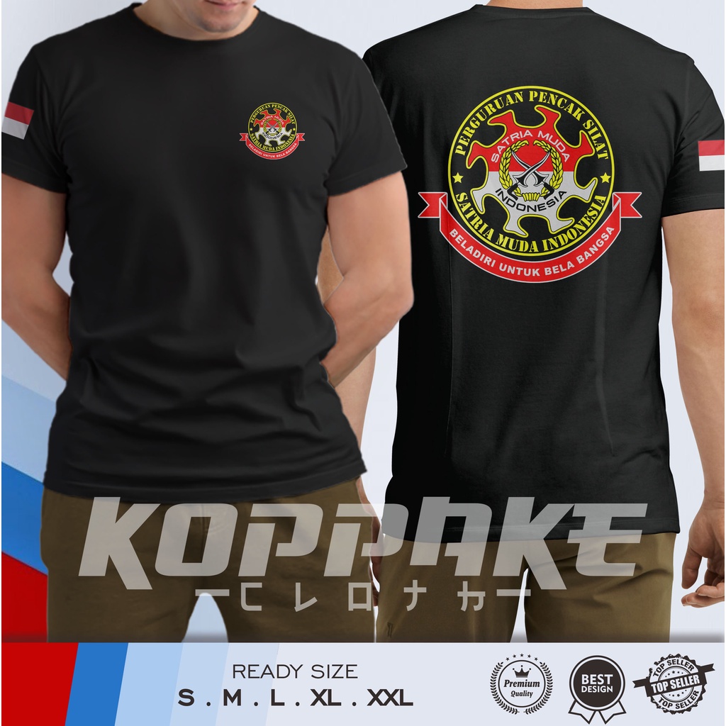 Kaos Perguruan Pencak Silat Satria Muda Indonesia (SMI) Baju Distro