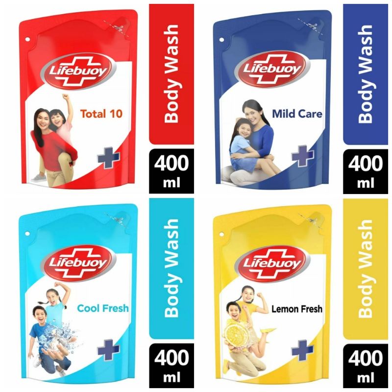 LIFEBUOY Sabun Mandi Cair 400ml