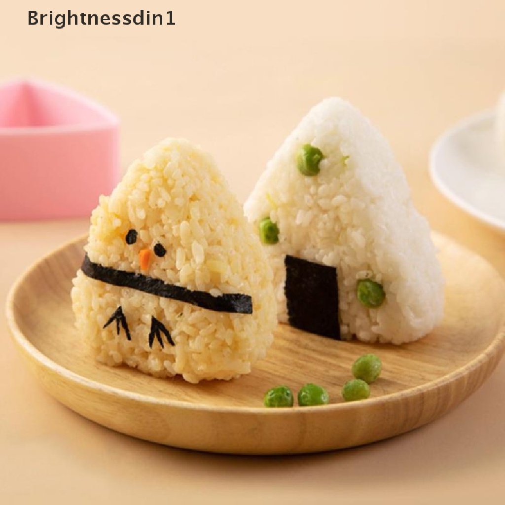 Cetakan Sushi Onigiri Bentuk Segitiga Model Tekan 1