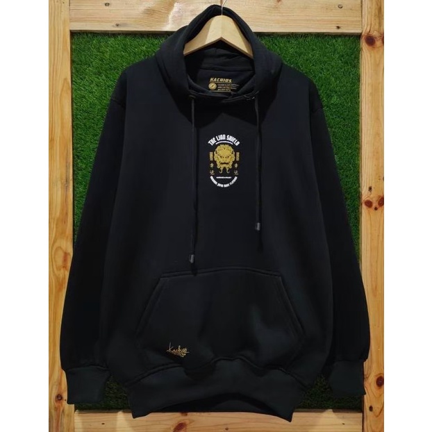 Sweater Hoodie Pria Wanita COD Original Distro Image Hitam The Lion Premium Sweter Hudie Katun Unisex Bergambar Terbaru Dan Populer