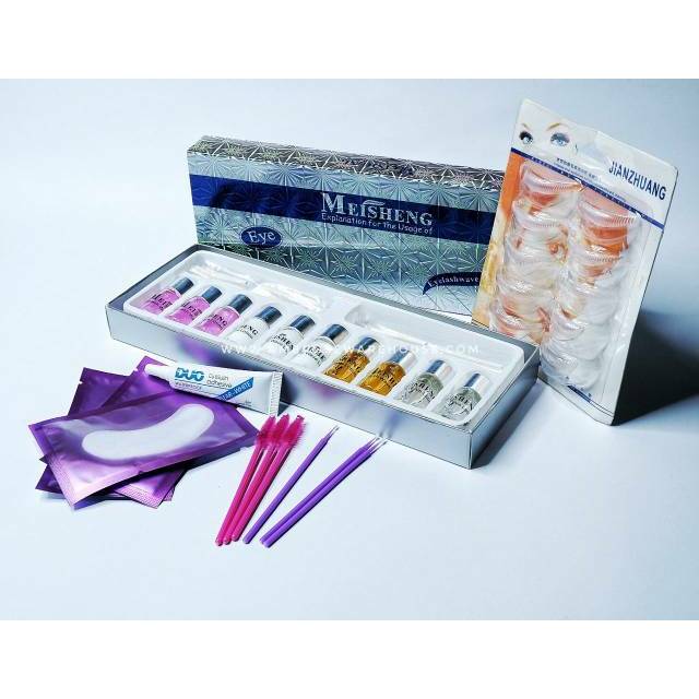 Paket Obat Keriting Bulumata/ Lash Lift Kit Meisheng Original