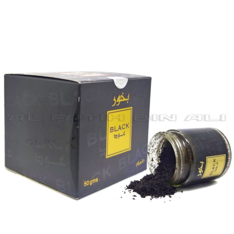 Buhur Black Oud BO Bukhur Gahru Hitam Bakhoor Dupa Pengharum Ruangan