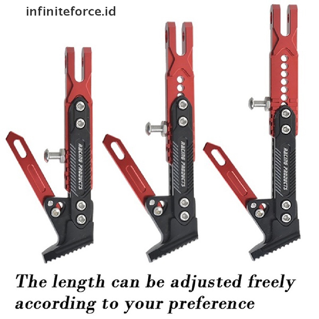 (Infiniteforce.Id) Standar Samping Motor Universal Bahan Aluminum Alloy