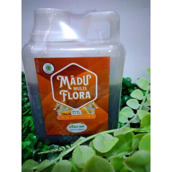 

Madu Multiflora Mabruuk Asli uk.500gr Murni Tanpa Campuran Balikpapan Kalimantan