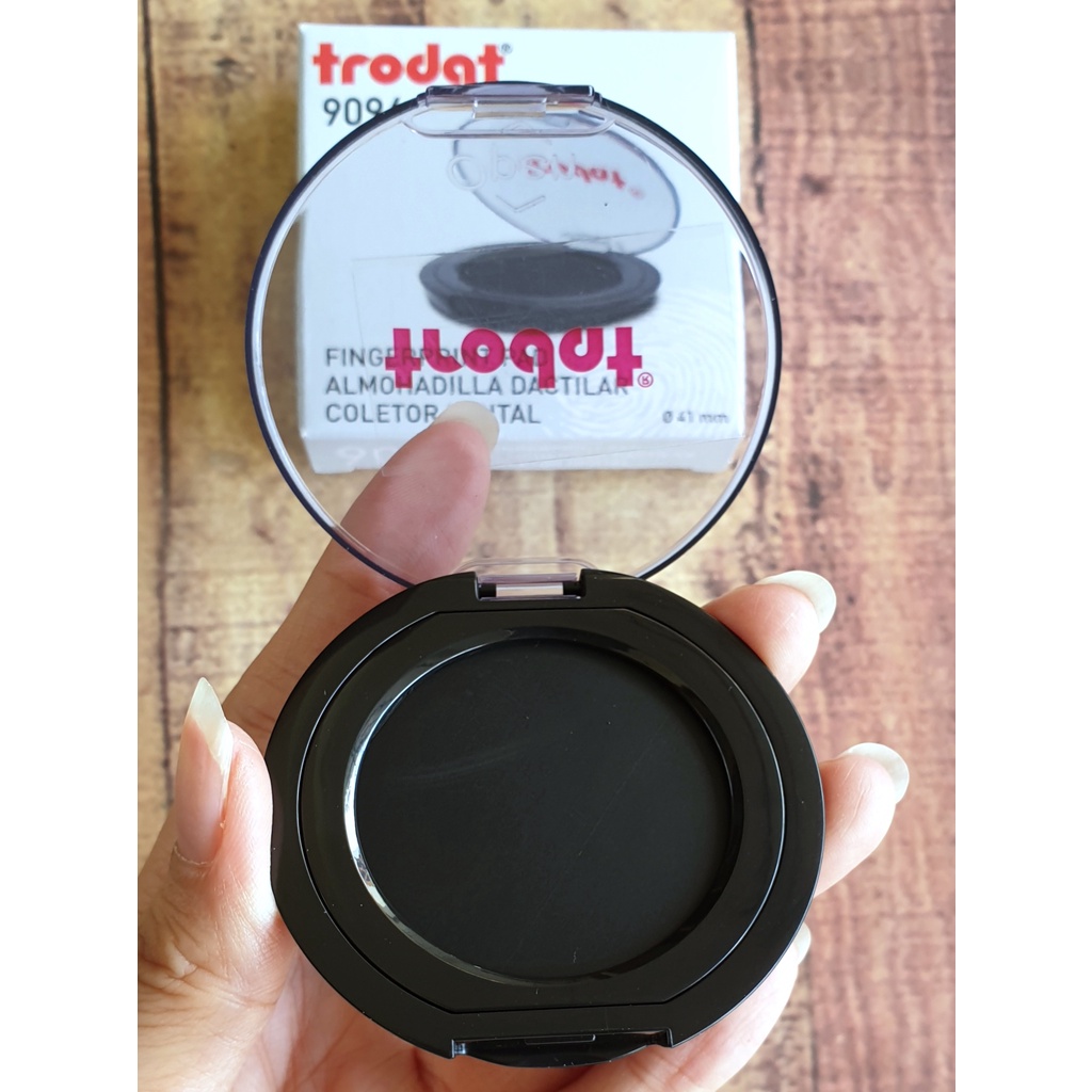 Trodat Fingerprint Pad 9094 - Tinta Stempel Sidik Jari Warna Hitam