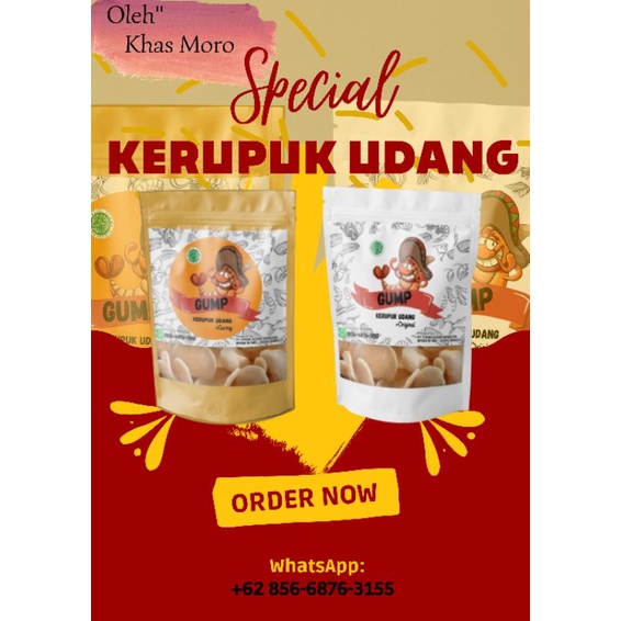 

GUMP kerupuk udang