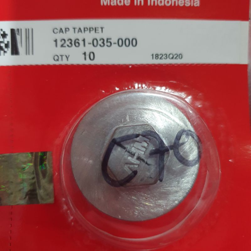 tutup klep honda original ahm grand supra x fit new revo karisma supra x 125 bebek