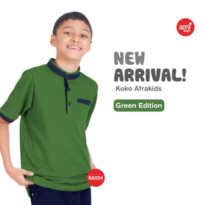 KOKO SET ANAK (BAJU & CELANA) FOREST GREEN
