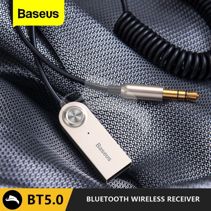Baseus Ba01 Transmitter Bluetooth Receiver Audio Jack Aux Wireless