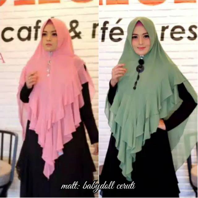 Khimar 2 layer