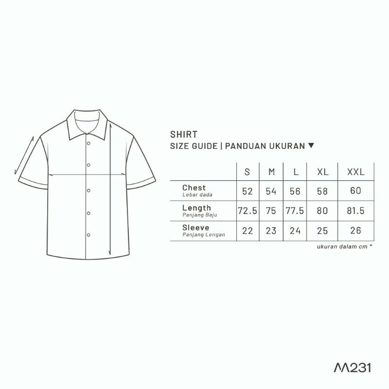 KEMEJA PRIA CASUAL DISTRO LENGAN PENDEK  POLOS