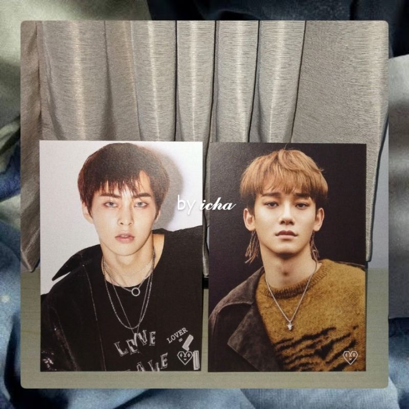 EXO Xiumin & Chen Postcard Welcome Kit/Welkit 2019 [Official]