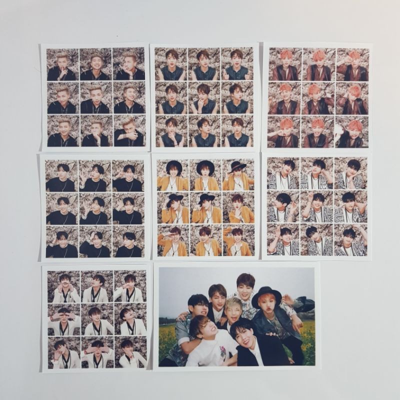 Unofficial BTS Photocard PC Replica Album In The Mood For Love HYYH Part 1 pt. 1