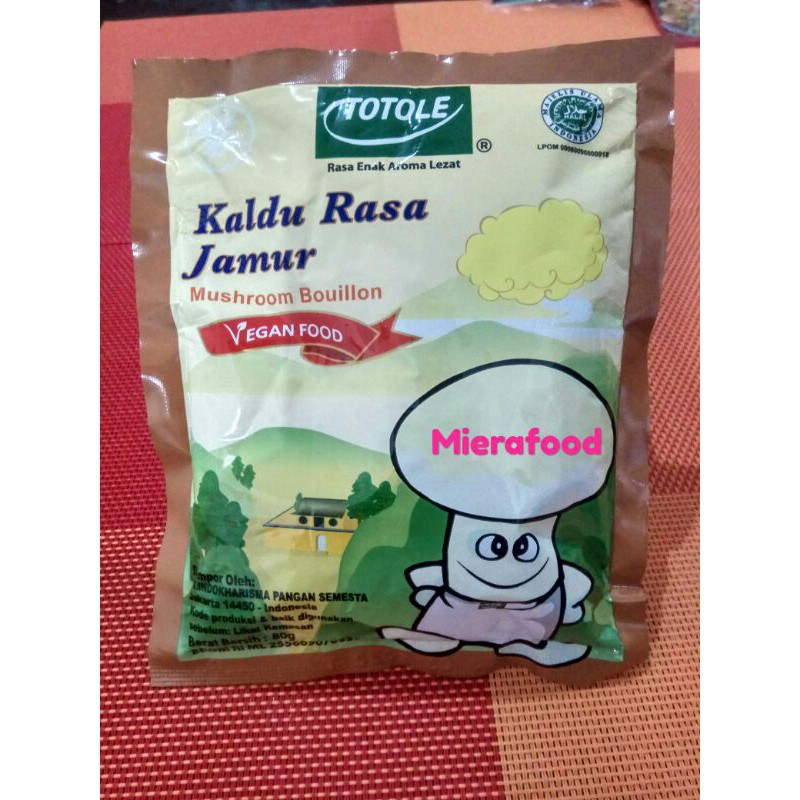 

TOTOLE Kaldu Jamur 80%