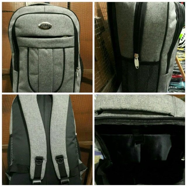 Backpack Polo Ransel Polo Murah Backpack polo besar Tas Sekolah Murah Tas Sekolah Produk Imitasi/KW