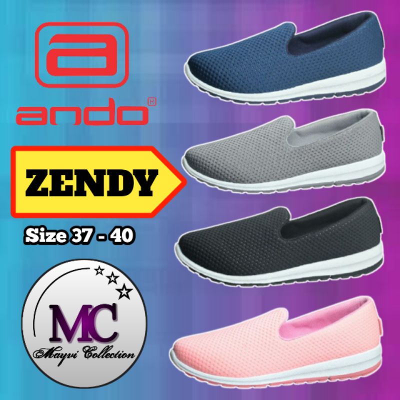 SEPATU ANDO ZENDY - SEPATU SLIP ON WANITA