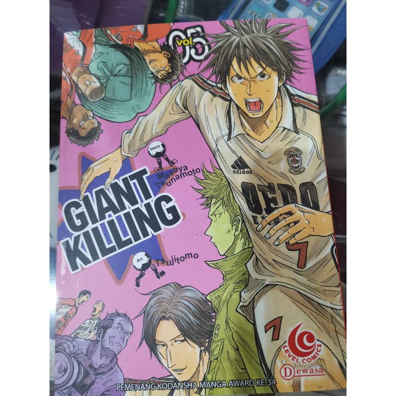 KOMIK GIANT KILLING 1-5
