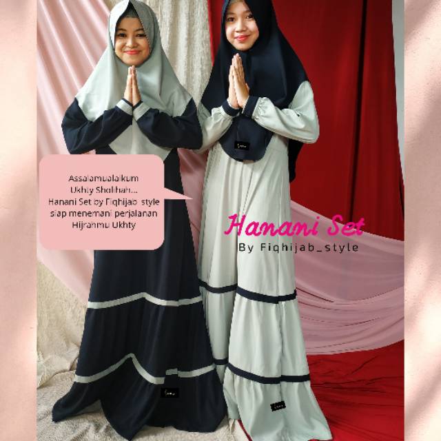 Gamis Hanani Set By Fiqhijab Style