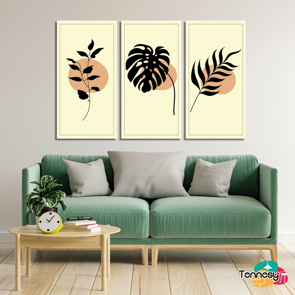 TENNESY HIASAN DINDING TANAMAN FLORAL AESTETIK 10x20CM WALL DECOR PAJANGAN KAYU POSTER DEKORASI DINDING RUMAH KAMAR TIDUR