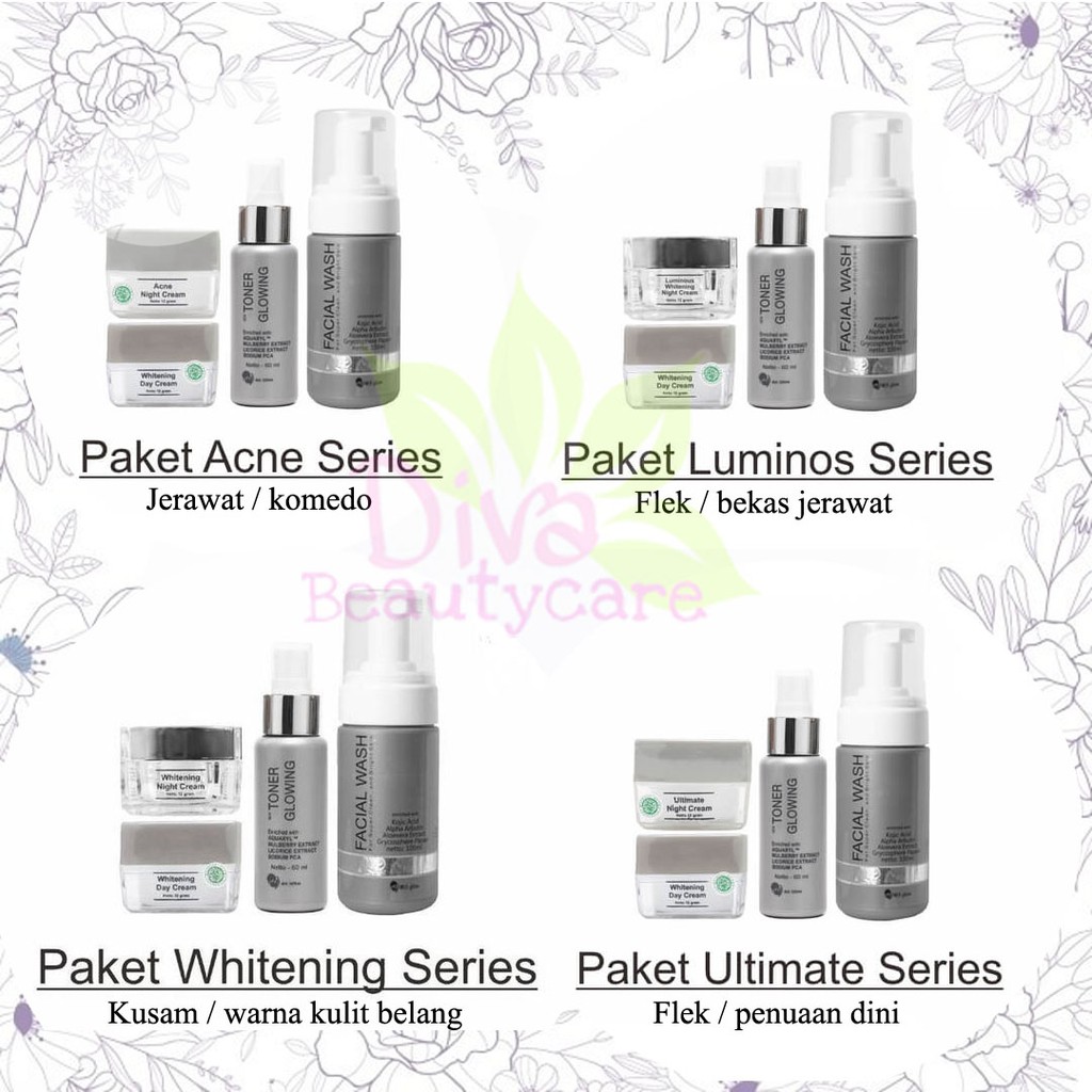 PAKET MS GLOW NO DAY CREAM/PAKET WHITENING MS GLOW NO DAY CREAM