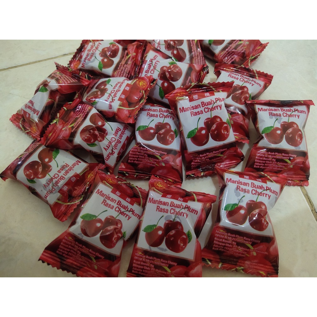 [1PCS] Manisan Buah Plum Rasa Cherry/Blueberry 樱桃/蓝莓