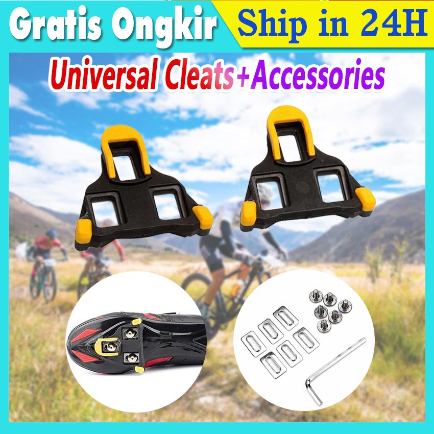 TAPEL PEDAL CLEAT SET ROAD BIKE SEPEDA Cleat Sepatu U