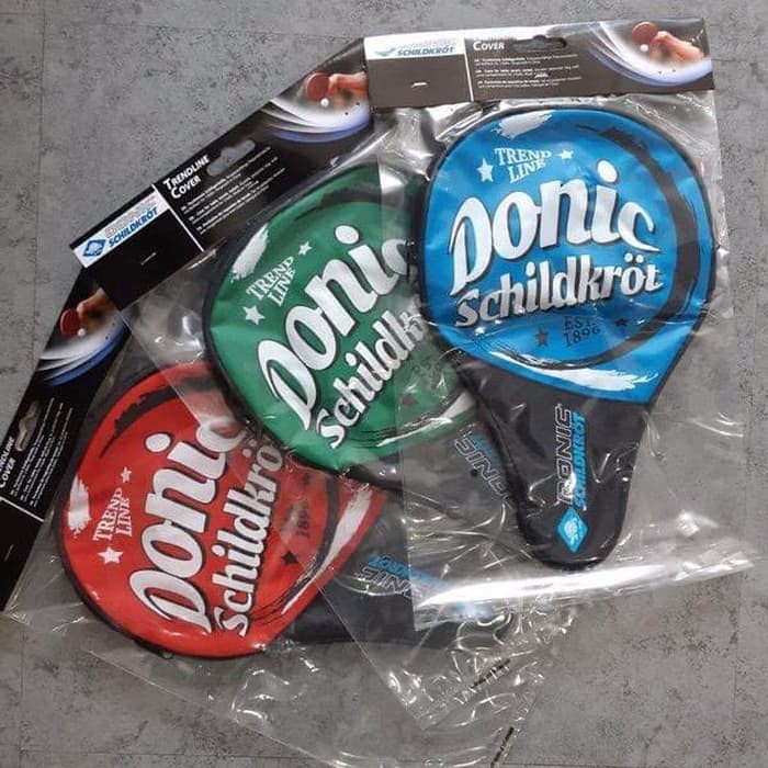 Cover Bat Donic Schildkrot Trendline Tas Bet Tenis Meja Pingpong