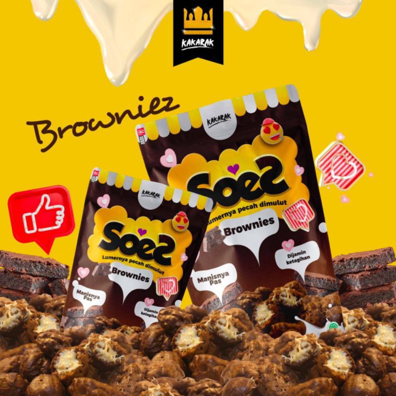 

Kakarak-Soes lumer 75gr brownies