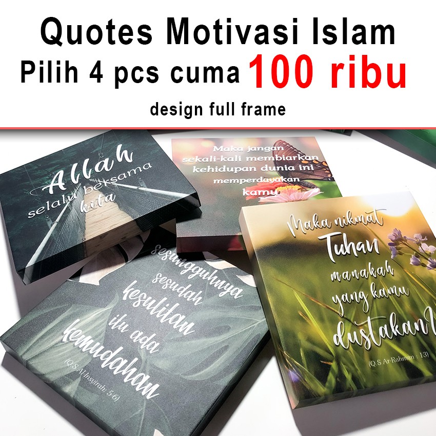 hiasan dinding motivasi islam
