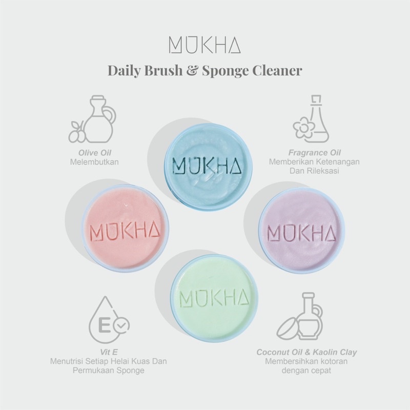 MUKHA Daily Brush &amp; Sponge Cleaner