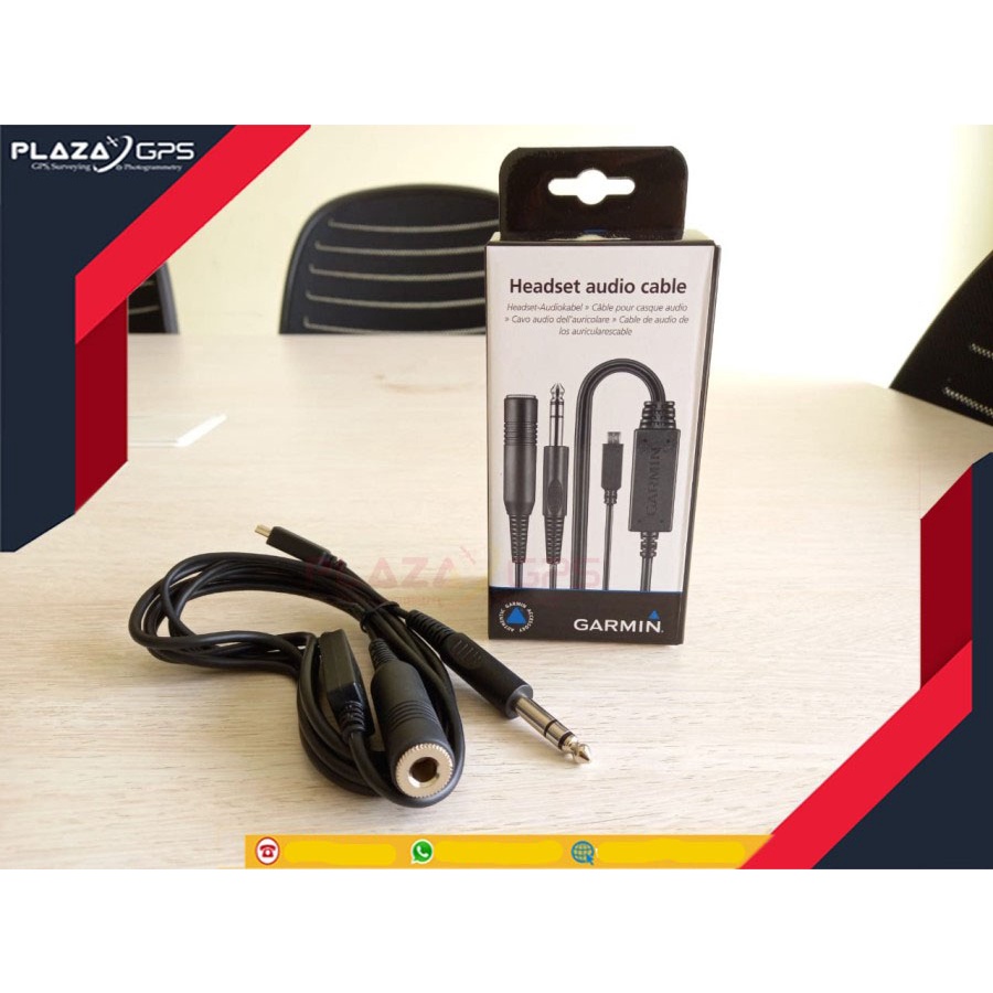 Garmin Headset Audio Cable Untuk Virb