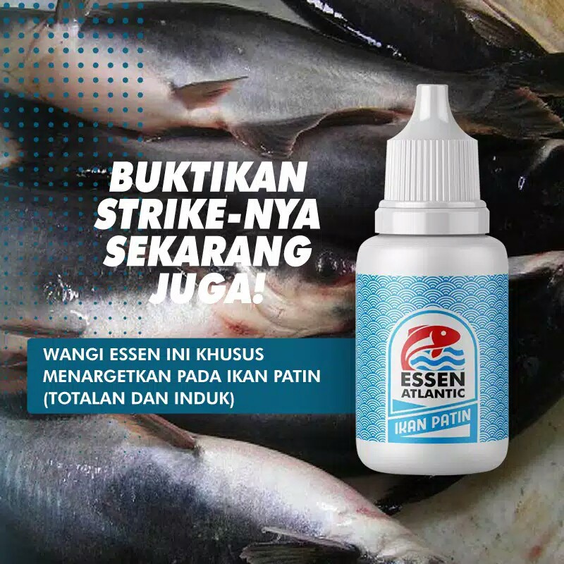 Umpan Mancing Essen Atlantic Oplosan Ikan Patin Target Induk dan Totalan Babon Rame isi 30 ml