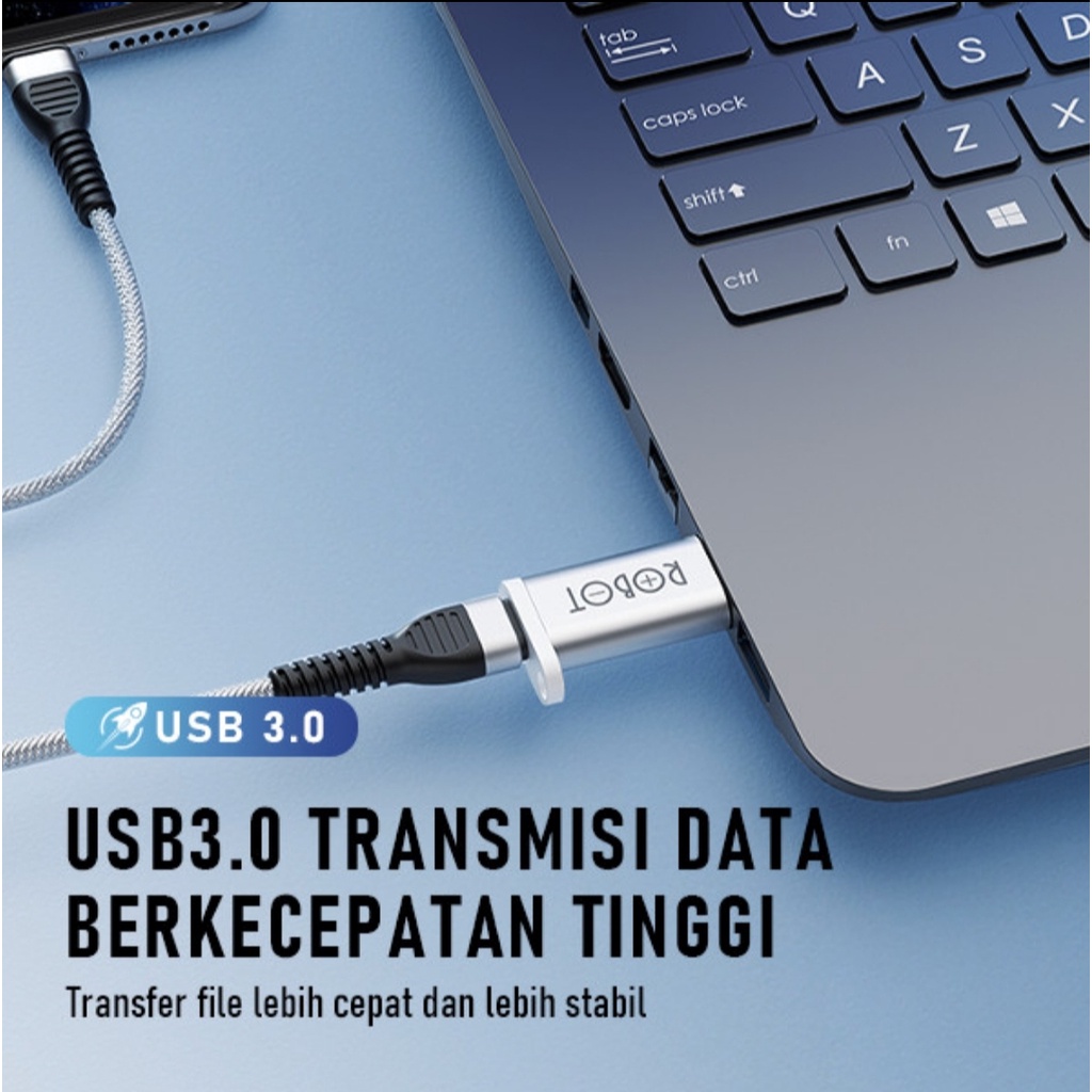 Robot RT-OTG03 USB 3.0 To Type C Adapter OTG Converter USB