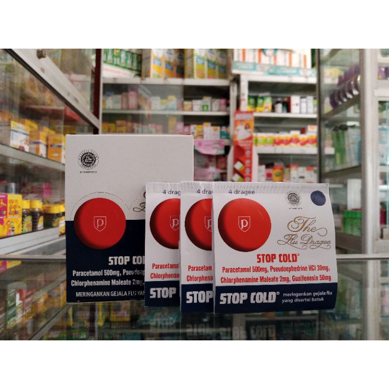 STOP COLD 1 STRIP @4 TABLET - ED 03/2025