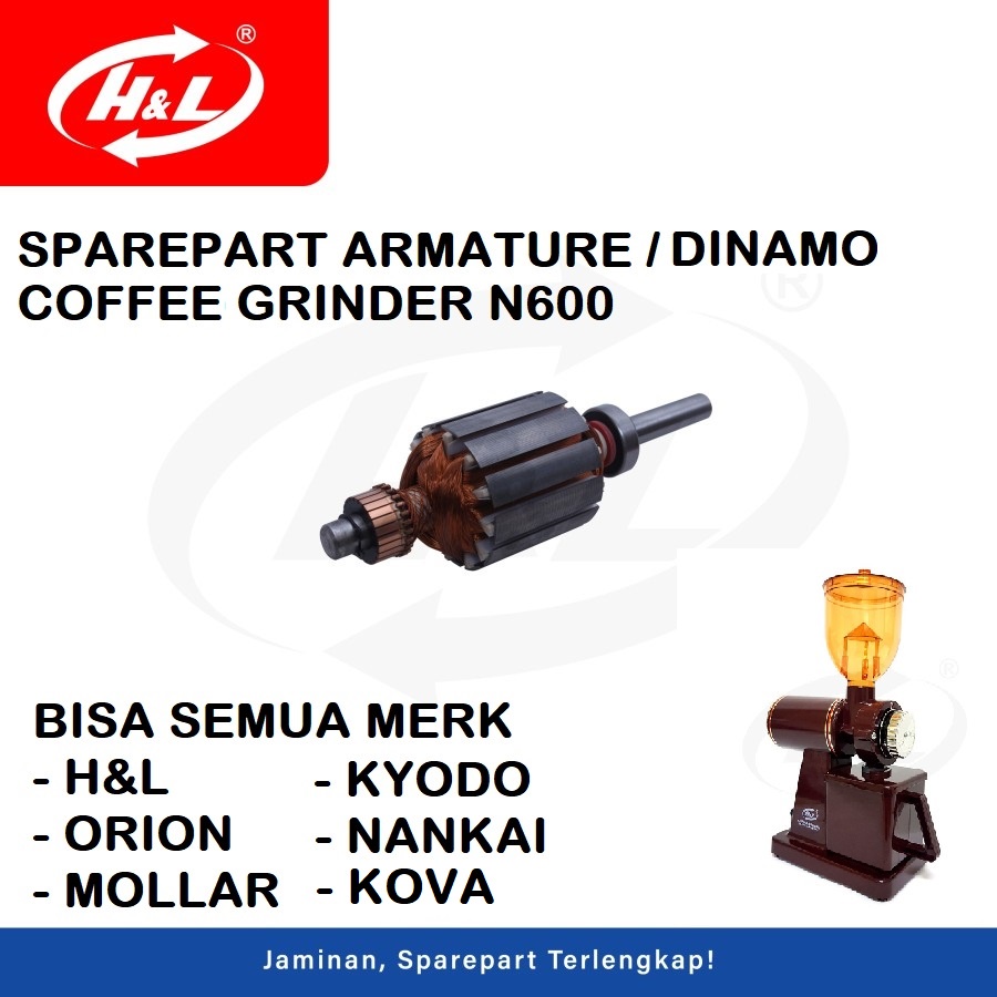 Sparepart Armature / Angker / Dinamo Mesin Giling Kopi Coffee Grinder