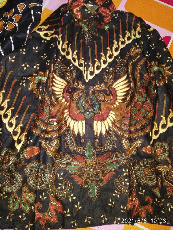 New Arrival Distro Batik Pria Bordir Sogan Hrb026 Batikaf Notoarto Batik Ipnu-ippnu Hem Pria Bel