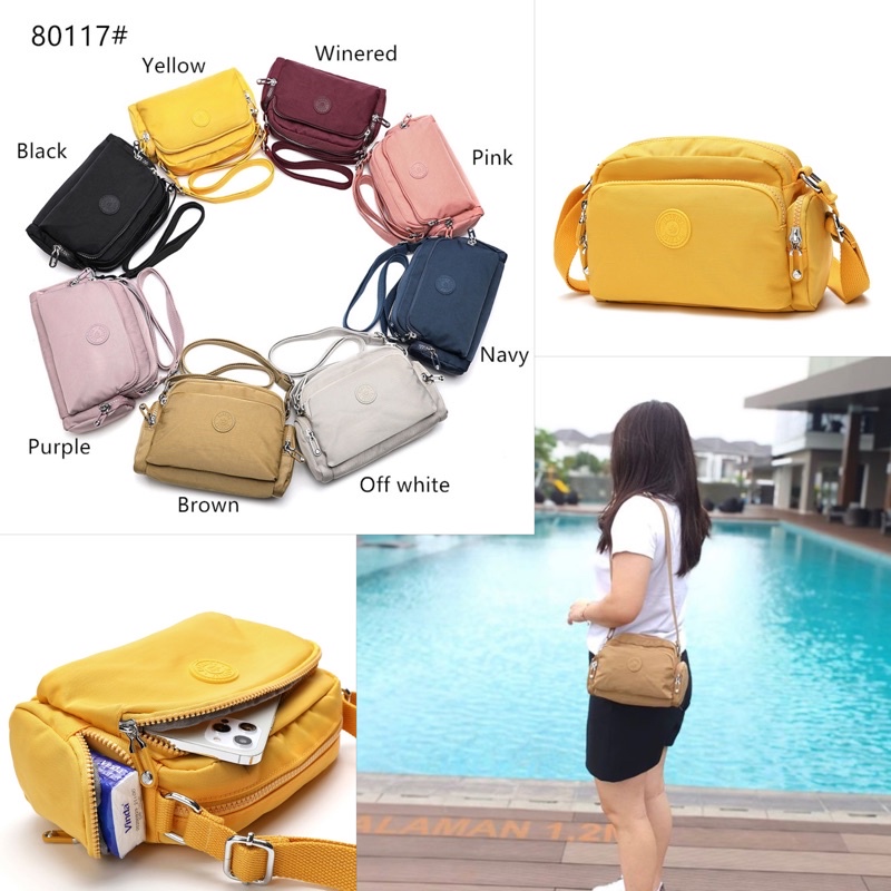 HARUICA BAG 80117 Tas Selempang Wanita Original Import - Tas Cewek BESTSELLER